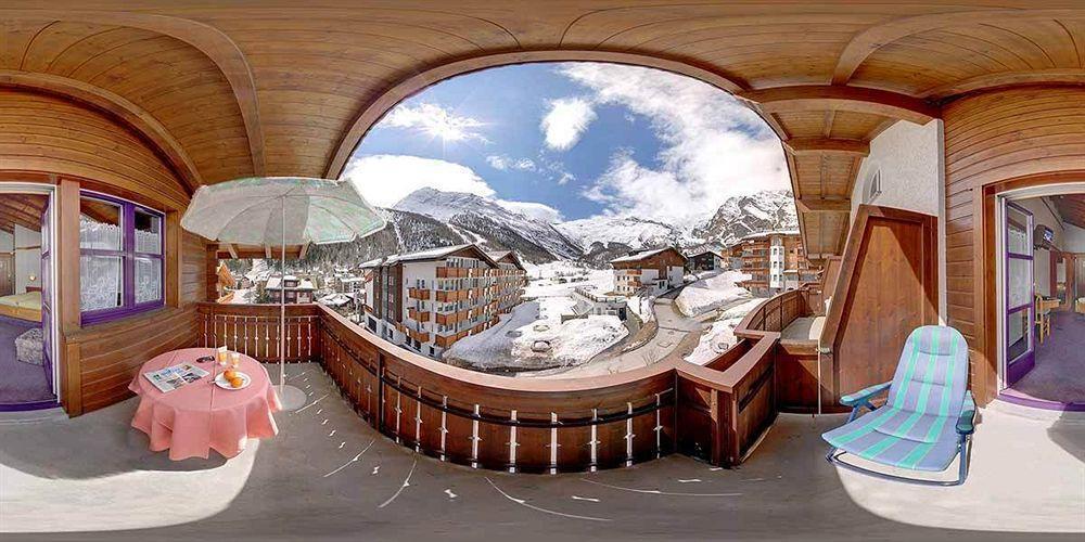مبيت وإفطار Saas Fee Berghof Garni - The Dom Collection المظهر الخارجي الصورة