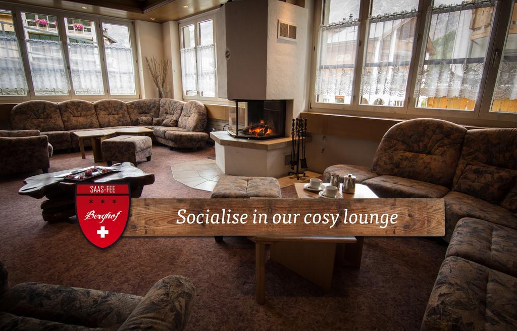 مبيت وإفطار Saas Fee Berghof Garni - The Dom Collection المظهر الخارجي الصورة