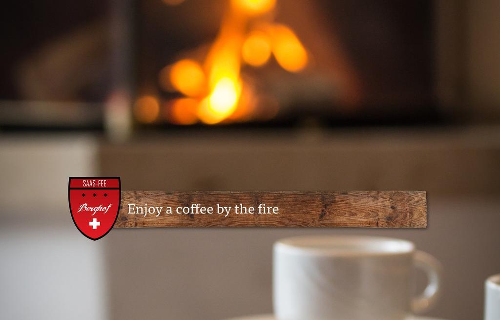 مبيت وإفطار Saas Fee Berghof Garni - The Dom Collection المظهر الخارجي الصورة