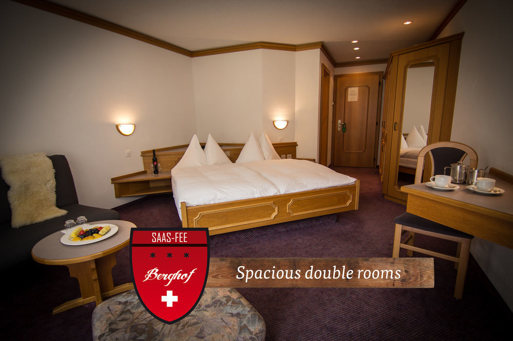مبيت وإفطار Saas Fee Berghof Garni - The Dom Collection المظهر الخارجي الصورة